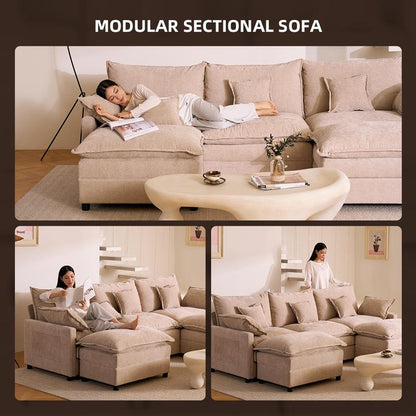U-Shape Modular Cloud Sofa