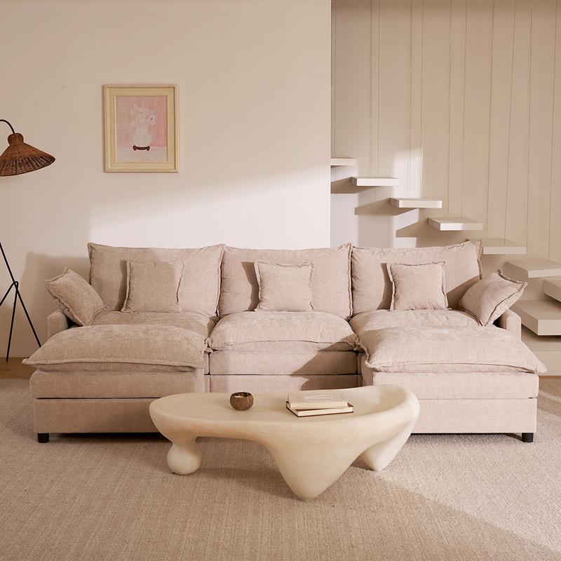 U-Shape Modular Cloud Sofa